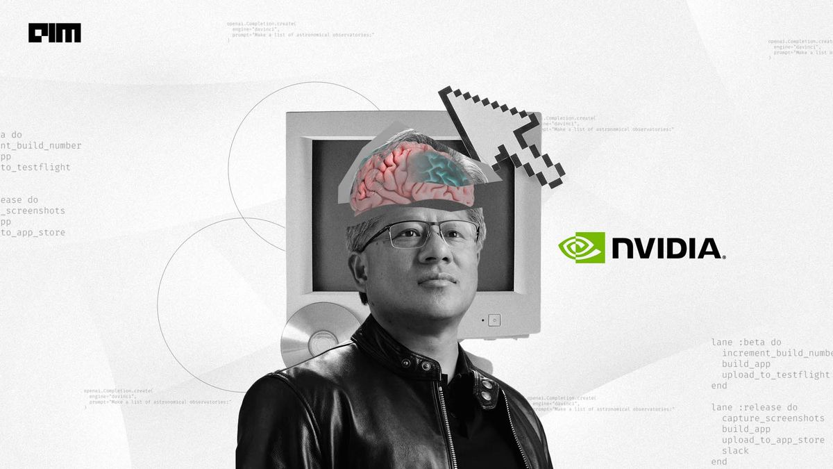 Jensen Huang routine card